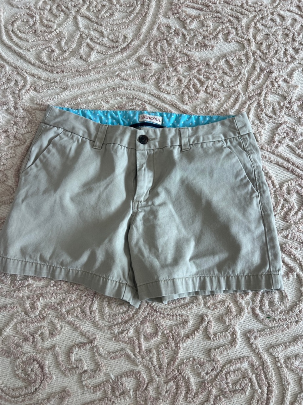 Merona Khaki Shorts Size 8